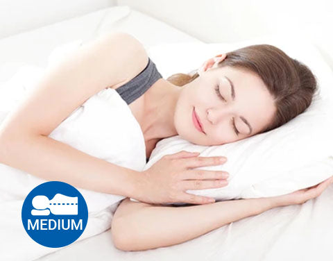 MEDIUM Density Micro-Down Bed Pillow KING